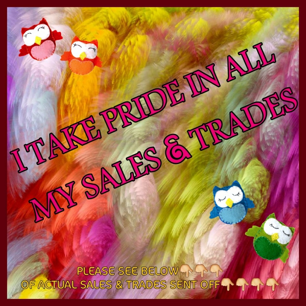 I TAKE PRIDE IN MY SALES & TRADES